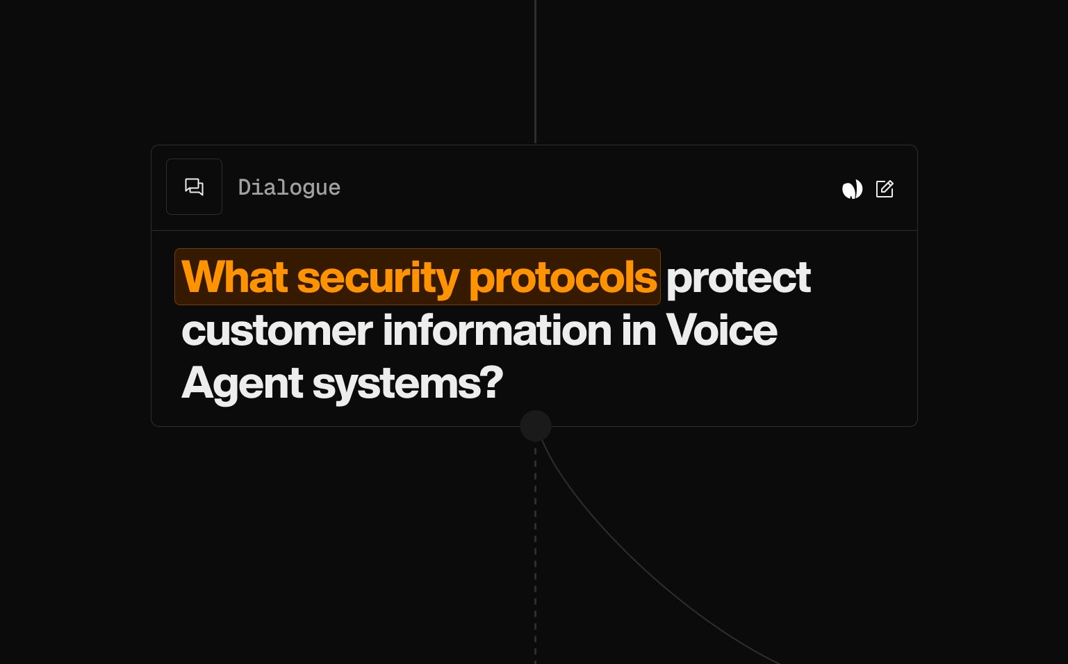 What security protocols protect customer information in Voice Agent systems?