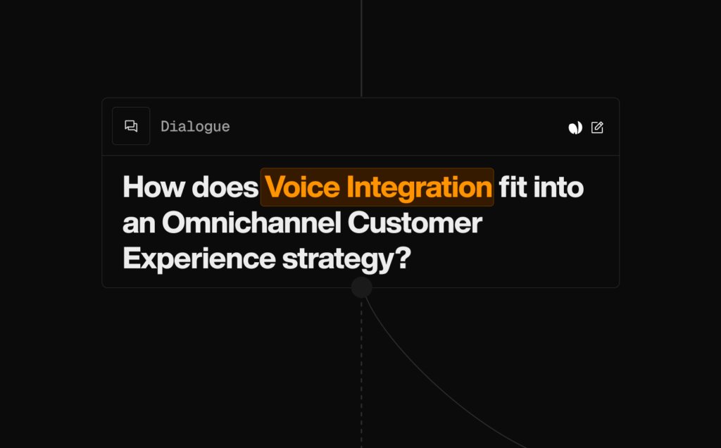 How does Voice Integration fit into an Omnichannel Customer Experience strategy?