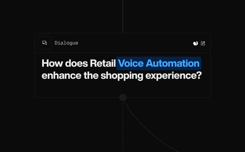 How does Retail Voice Automation enhance the shopping experience?
